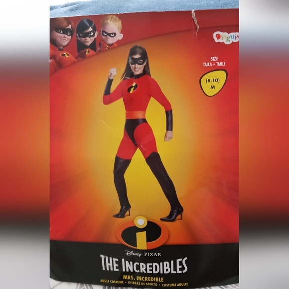 New Womens Mrs. Incredible Costume - Picture 3 of 7